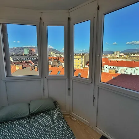 Апартаменты Rooftop View Грац